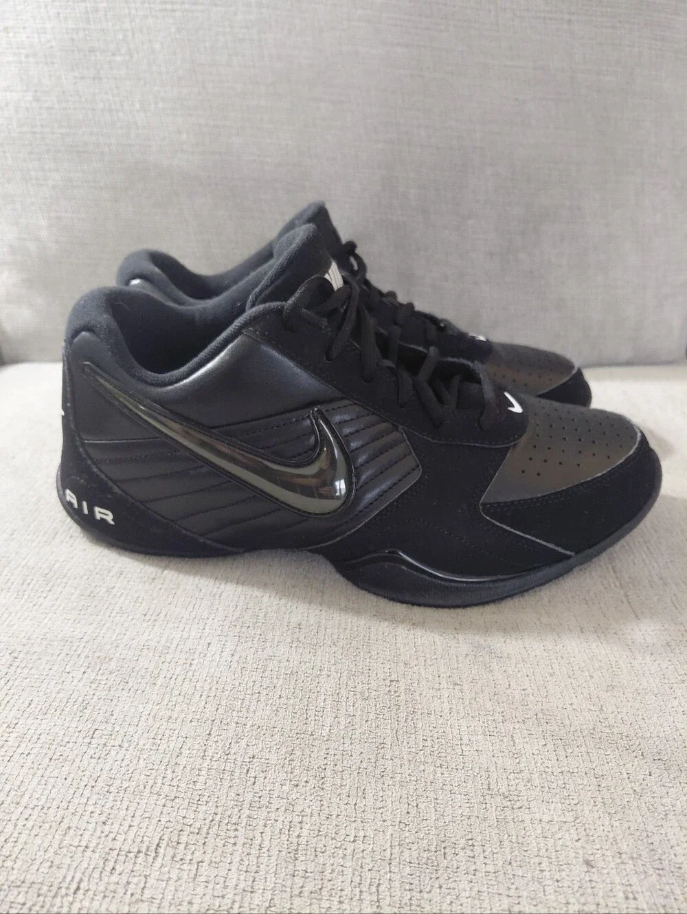 Nike Air Baseline Low Black Men's Size 9 Athletic Sneakers